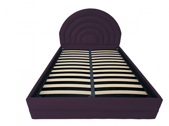 Pat tapitat Dome cu spatiu pentru depozitare, 160x200 [2]