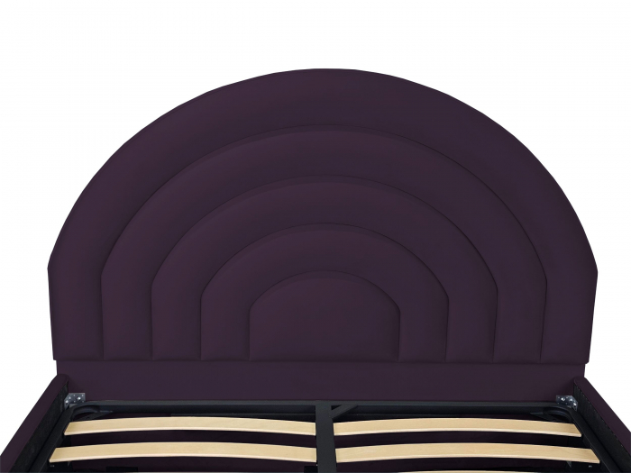 Pat tapitat Dome cu spatiu pentru depozitare, 160x200 [3]