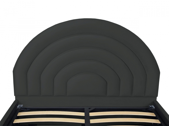 Pat tapitat Dome cu spatiu pentru depozitare, 160x200 [3]