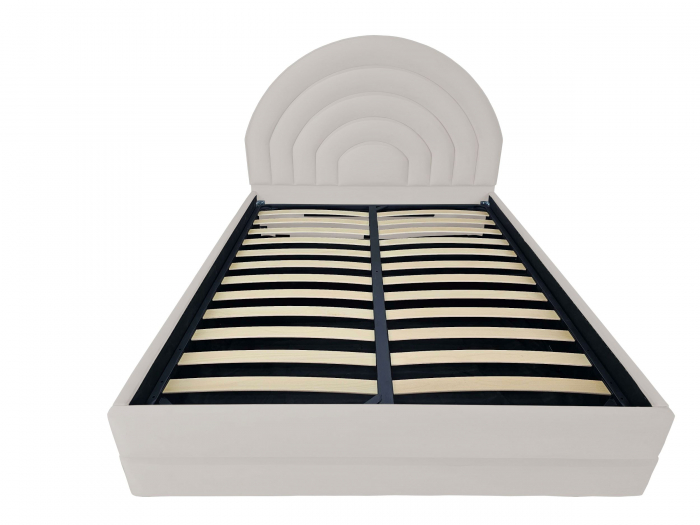 Pat tapitat Dome cu spatiu pentru depozitare, 160x200 [2]