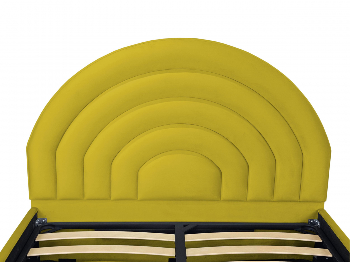 Pat tapitat Dome cu spatiu pentru depozitare, 160x200 [3]