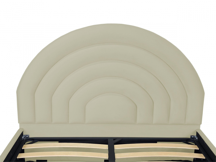 Pat tapitat Dome cu spatiu pentru depozitare, 160x200 [3]