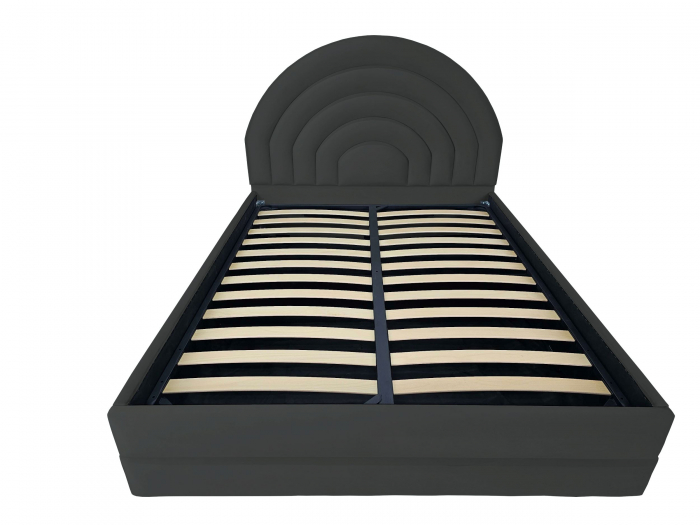 Pat tapitat Dome cu spatiu pentru depozitare, 160x200 [2]