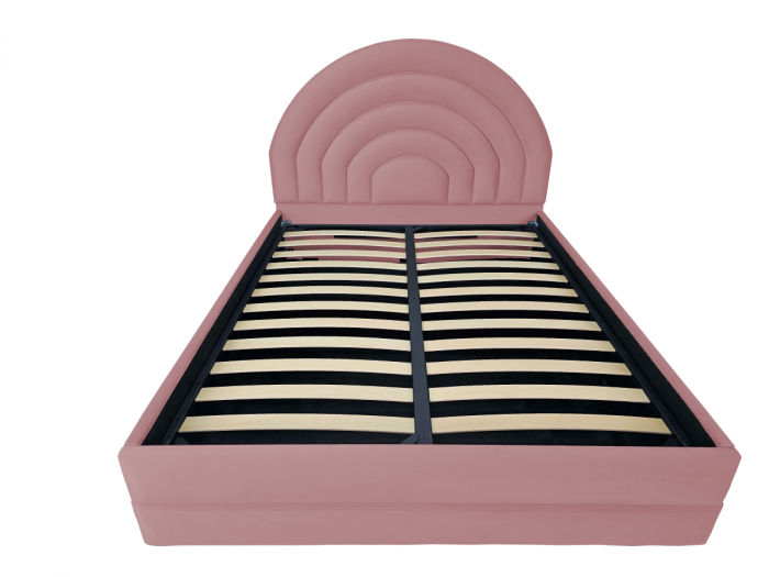 Pat tapitat Dome cu spatiu pentru depozitare, 160x200 [2]