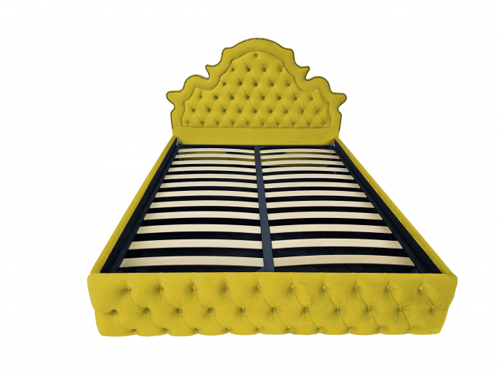 Pat tapitat Elise cu spatiu pentru depozitare, 160x200 [2]