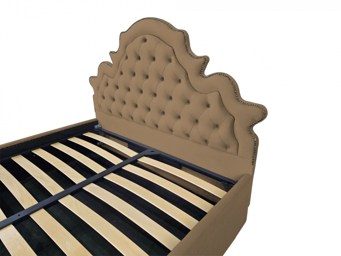 Pat tapitat Elise cu spatiu pentru depozitare, 160x200 [3]