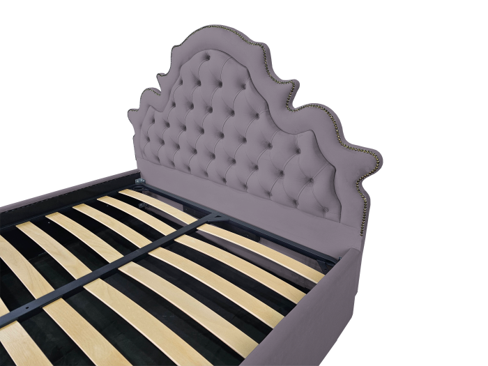 Pat tapitat Elise cu spatiu pentru depozitare, 160x200 [3]