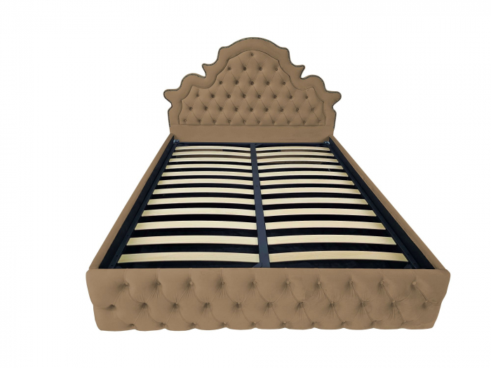 Pat tapitat Elise cu spatiu pentru depozitare, 160x200 [2]