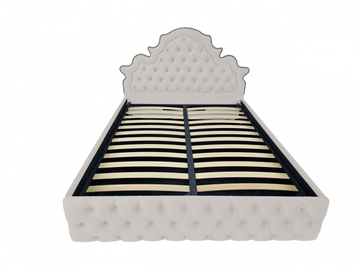 Pat tapitat Elise cu spatiu pentru depozitare, 160x200 [2]