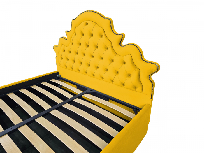 Pat tapitat Elise cu spatiu pentru depozitare, 160x200 [3]