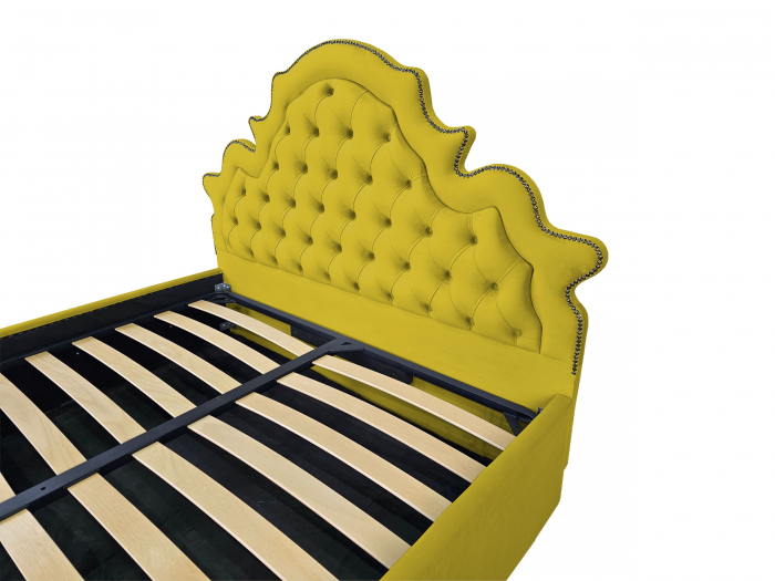 Pat tapitat Elise cu spatiu pentru depozitare, 160x200 [3]