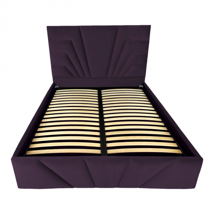 Pat tapitat Eva cu spatiu pentru depozitare, 160x200 [2]