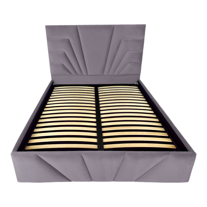 Pat tapitat Eva cu spatiu pentru depozitare, 160x200 [2]