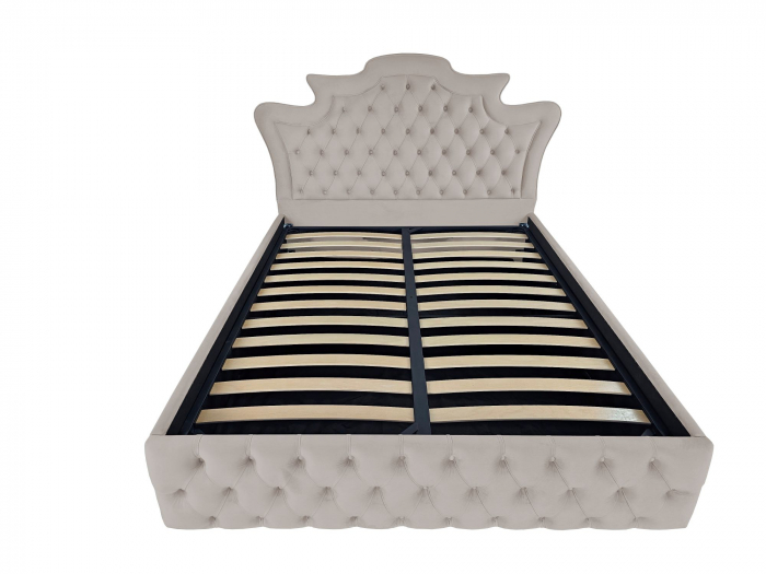 Pat tapitat Giulia cu spatiu pentru depozitare, 160x200 [2]