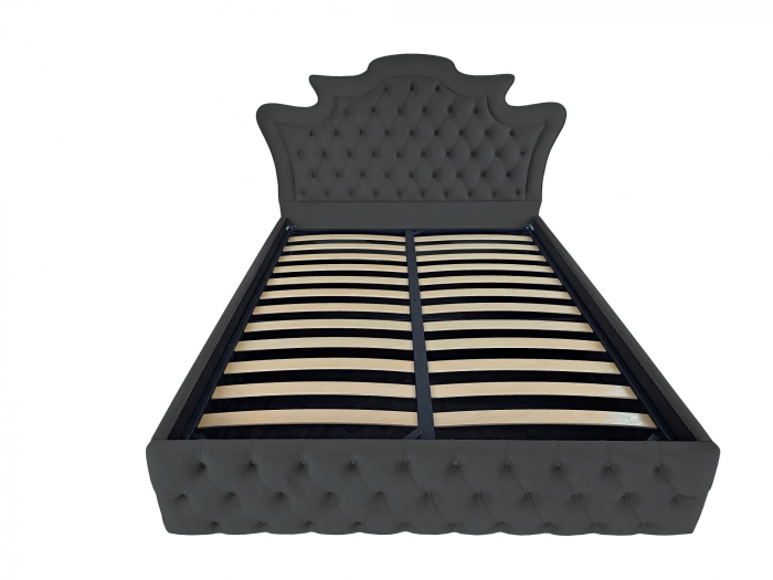 Pat tapitat Giulia cu spatiu pentru depozitare, 160x200 [2]