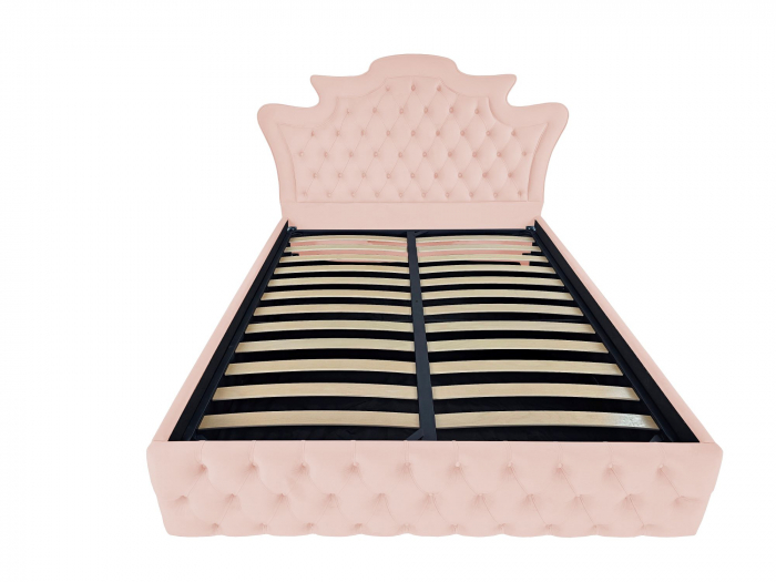 Pat tapitat Giulia cu spatiu pentru depozitare, 160x200 [2]