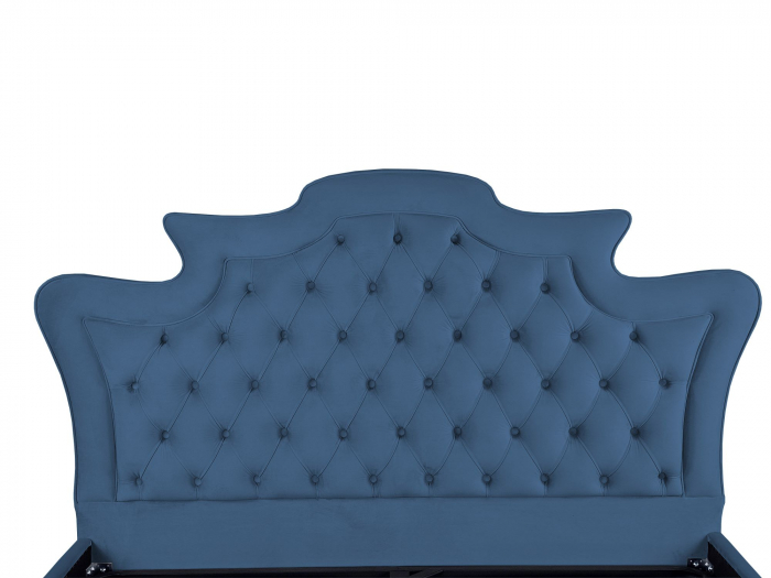 Pat tapitat Giulia cu spatiu pentru depozitare, 160x200 [3]