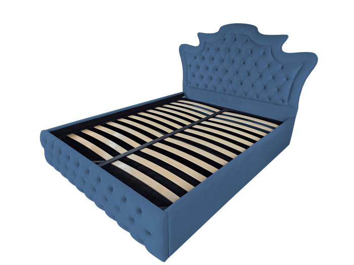 Pat tapitat Giulia cu spatiu pentru depozitare, 160x200 [1]