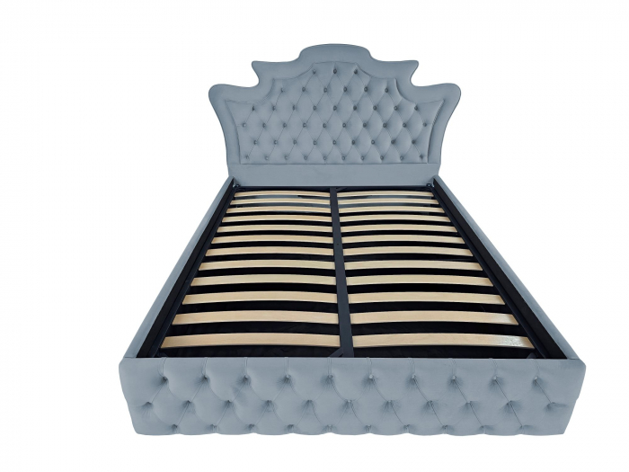 Pat tapitat Giulia cu spatiu pentru depozitare, 160x200 [2]