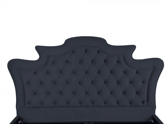 Pat tapitat Giulia cu spatiu pentru depozitare, 160x200 [3]