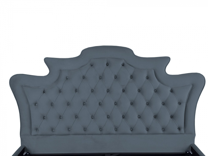 Pat tapitat Giulia cu spatiu pentru depozitare, 160x200 [3]