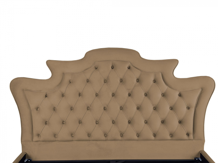 Pat tapitat Giulia cu spatiu pentru depozitare, 160x200 [3]