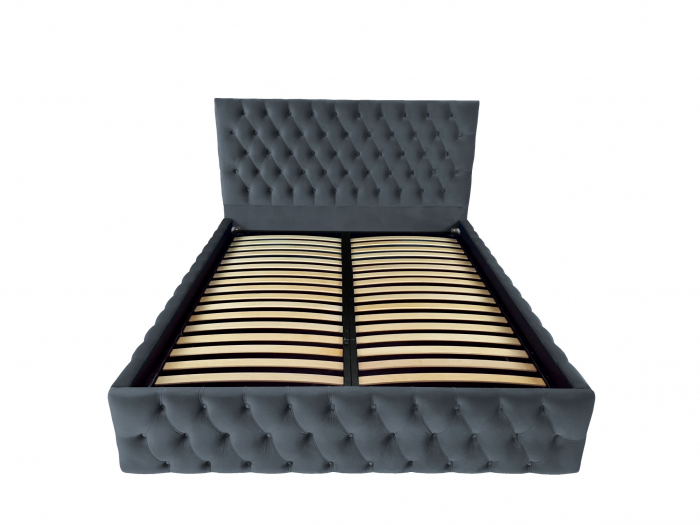 Pat tapitat Kirra Select cu spatiu pentru depozitare, 160x200 [2]