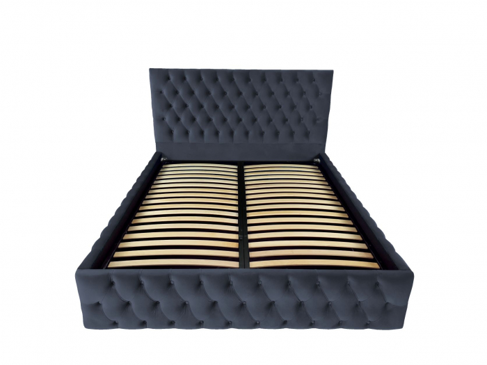 Pat tapitat Kirra Select cu spatiu pentru depozitare, 160x200 [2]