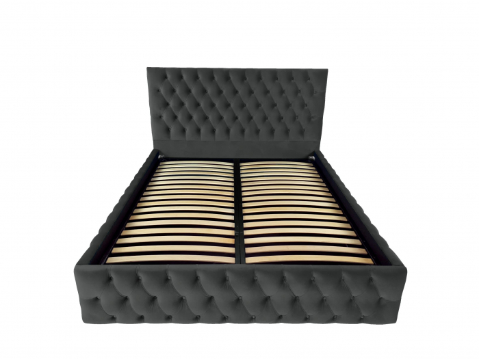 Pat tapitat Kirra Select cu spatiu pentru depozitare, 160x200 [2]