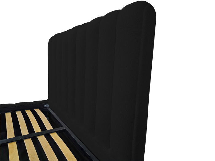 Pat tapitat Loft cu spatiu pentru depozitare, 160x200 [3]