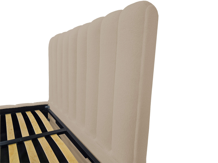 Pat tapitat Loft cu spatiu pentru depozitare, 160x200 [3]