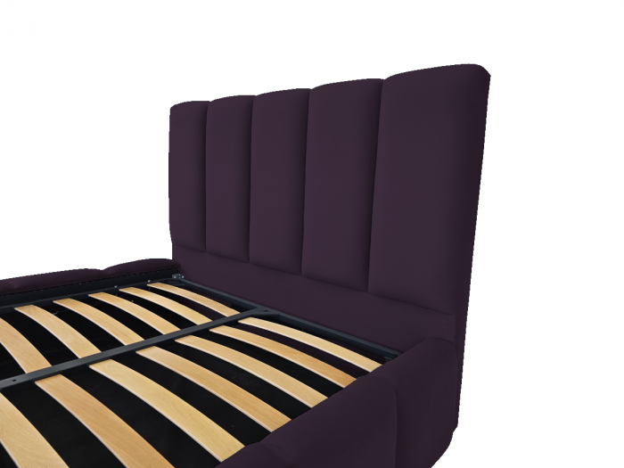 Pat tapitat Nexia cu spatiu pentru depozitare, 160x200 [3]