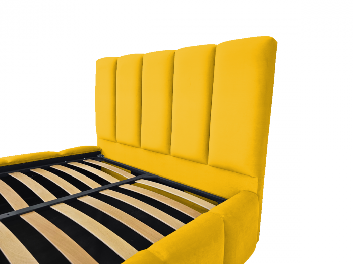 Pat tapitat Nexia cu spatiu pentru depozitare, 160x200 [3]