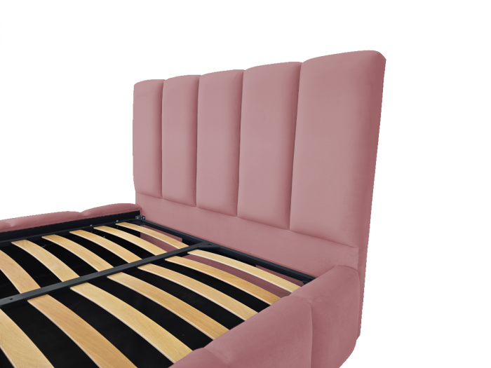 Pat tapitat Nexia cu spatiu pentru depozitare, 160x200 [3]