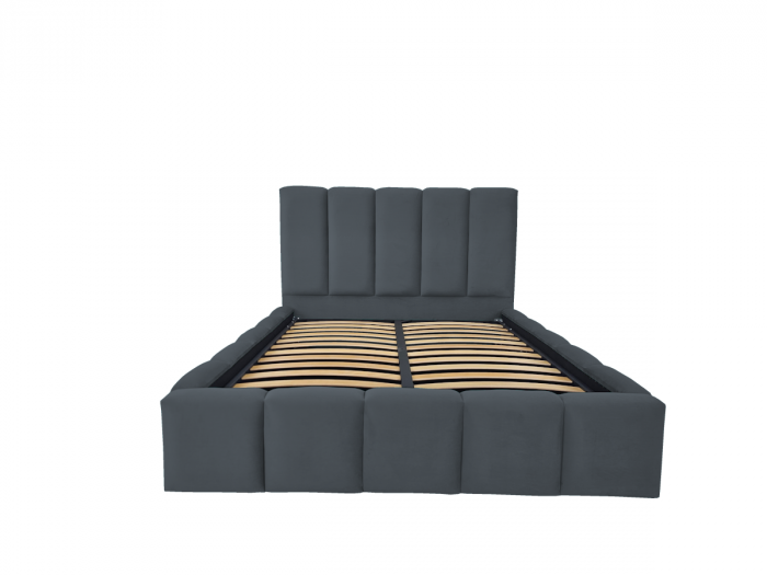 Pat tapitat Nexia cu spatiu pentru depozitare, 160x200 [2]