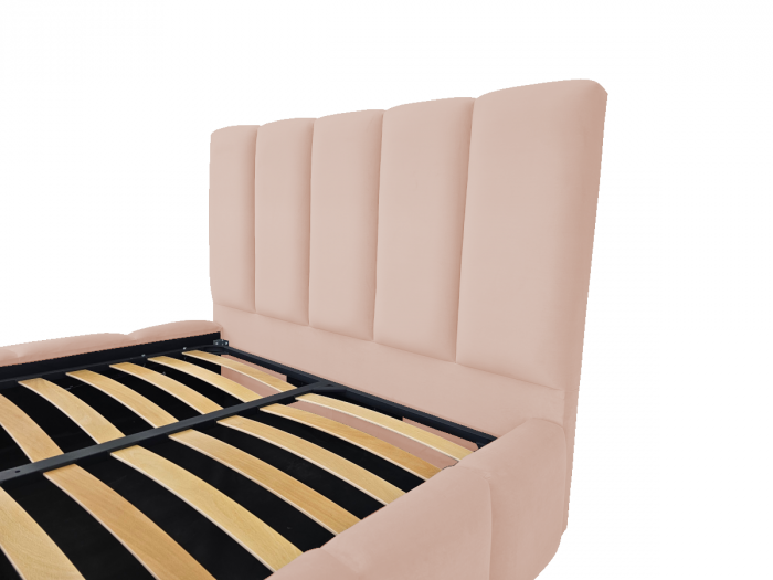 Pat tapitat Nexia cu spatiu pentru depozitare, 160x200 [3]