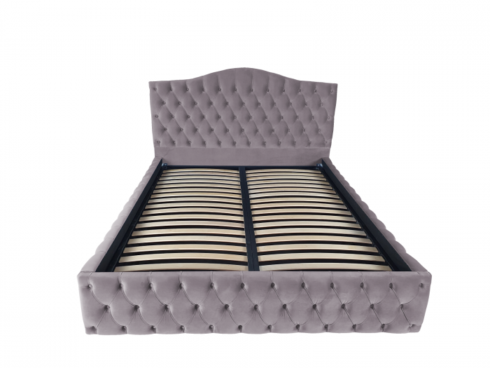 Pat tapitat Nisa Select cu spatiu pentru depozitare, 160x200 [2]