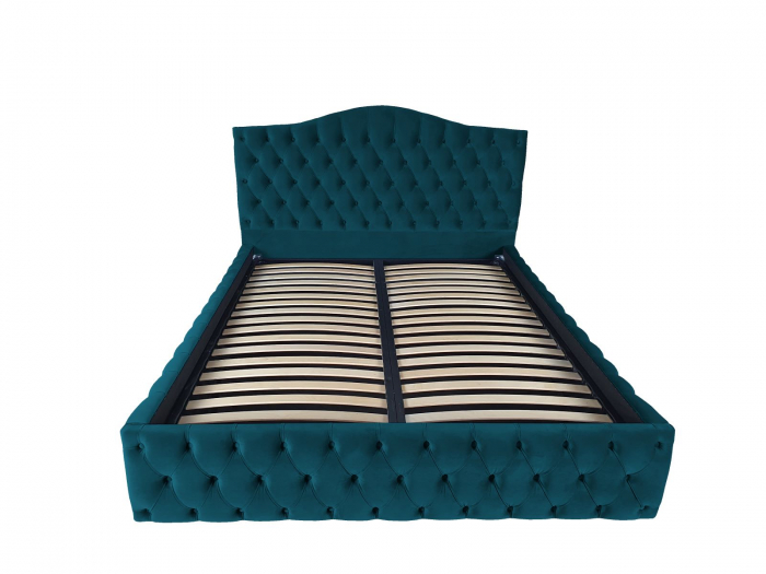 Pat tapitat Nisa Select cu spatiu pentru depozitare, 160x200 [2]