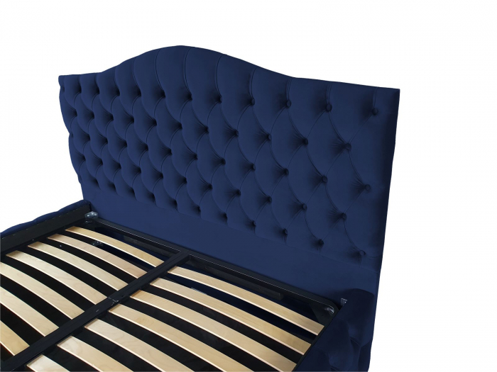 Pat tapitat Nisa Select cu spatiu pentru depozitare, 160x200 [3]