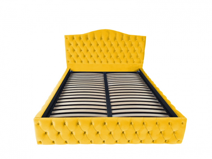 Pat tapitat Nisa Select cu spatiu pentru depozitare, 160x200 [2]