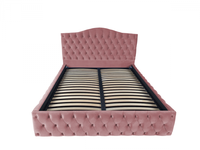 Pat tapitat Nisa Select cu spatiu pentru depozitare, 160x200 [2]