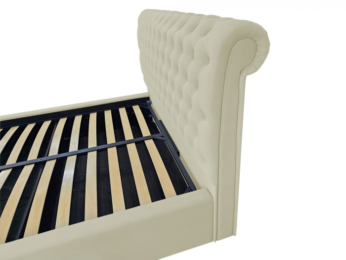 Pat tapitat Nobles cu spatiu pentru depozitare, 160x200 [3]