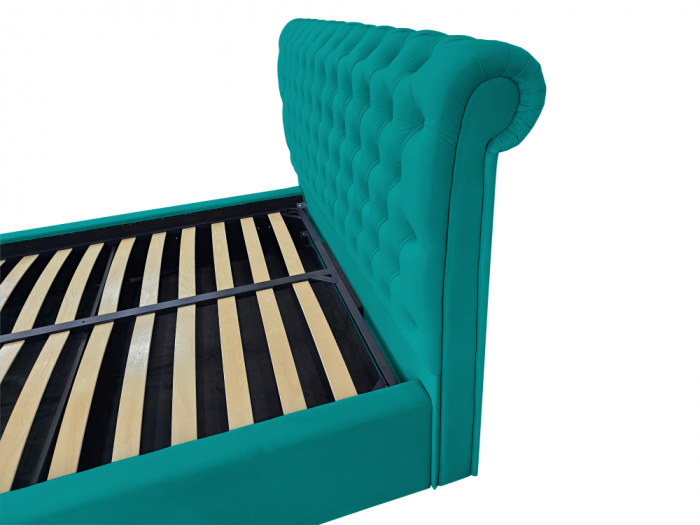 Pat tapitat Nobles cu spatiu pentru depozitare, 160x200 [3]