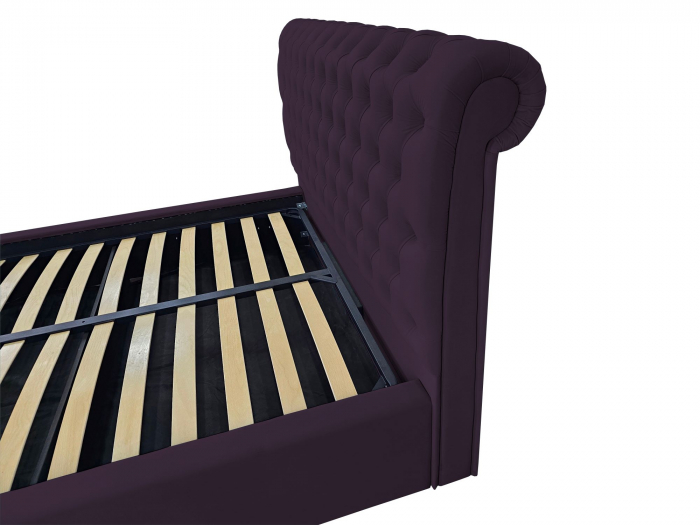 Pat tapitat Nobles cu spatiu pentru depozitare, 160x200 [3]