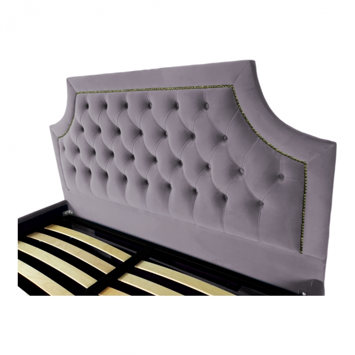 Pat tapitat Oslo cu spatiu pentru depozitare, 160x200 [3]