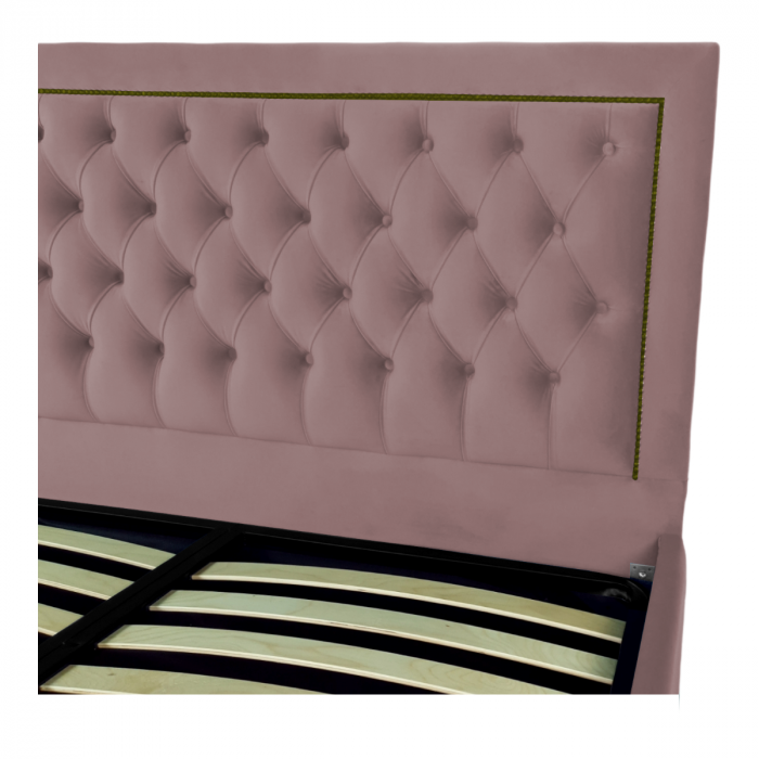 Pat tapitat Roma cu spatiu pentru depozitare, 160x200 [3]