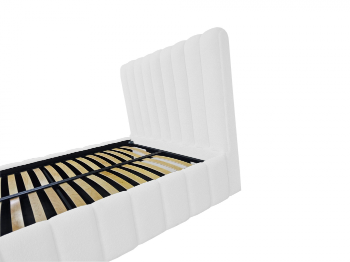 Pat tapitat Loft cu spatiu pentru depozitare, 160x200 [3]