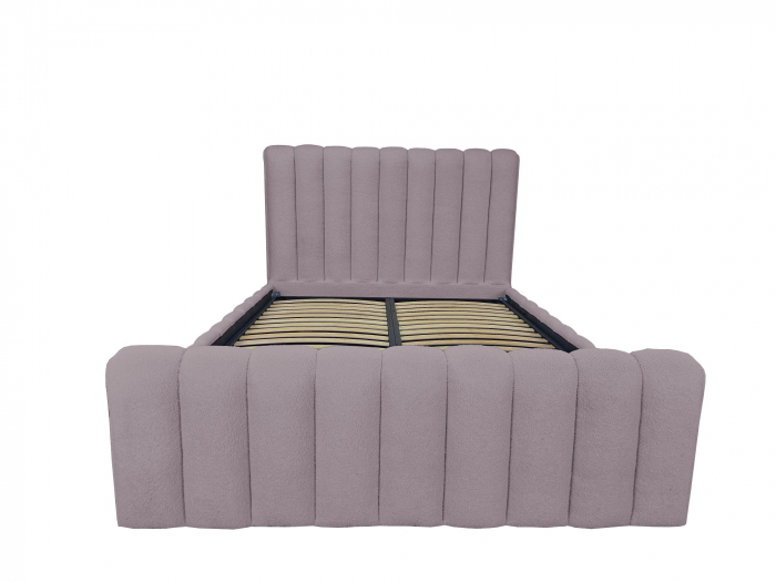 Pat tapitat Loft cu spatiu pentru depozitare, 160x200 [2]