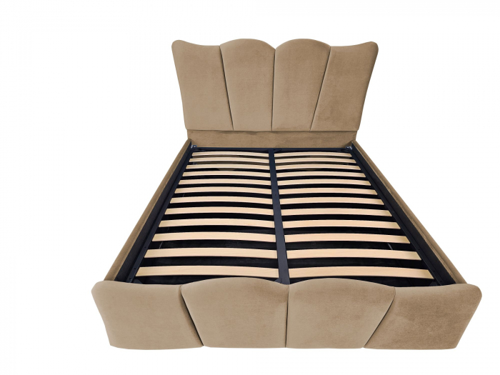 Pat tapitat Serena cu spatiu pentru depozitare, 160x200 [2]