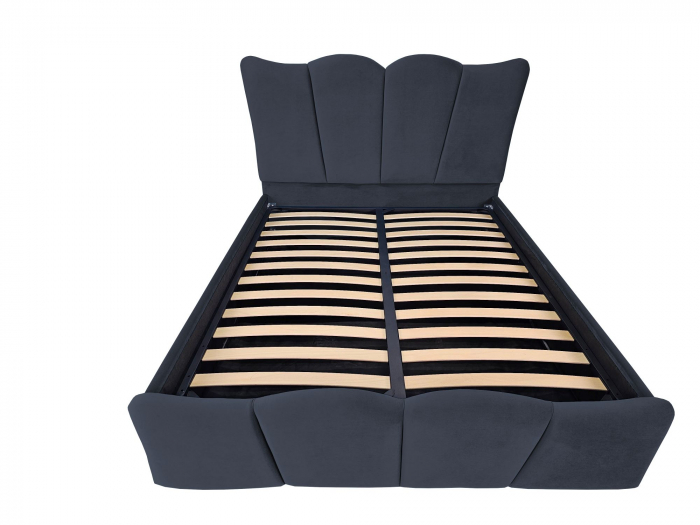 Pat tapitat Serena cu spatiu pentru depozitare, 160x200 [2]